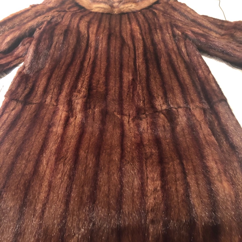 A full length mink coat. I inherited the coat and have never worn it.